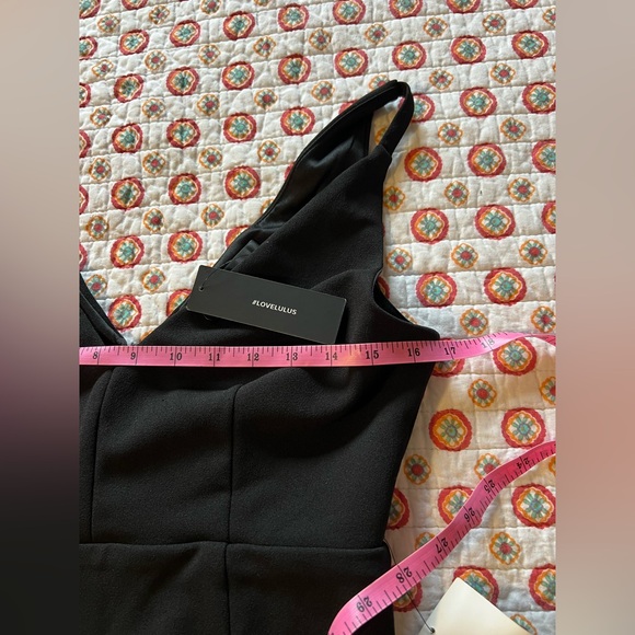 NWT Lulus Melora Black Sleeveless Maxi Dress size medium Retails $99 - Picture 8 of 8